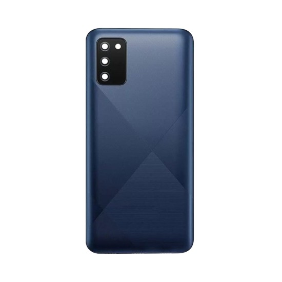 Back Cover+Camera Lens Samsung Galaxy A02s/A025 Blue Back Cover+Camera Lens Samsung Galaxy A02s/A025 Blue